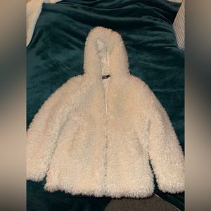 Zara Sherpa coat